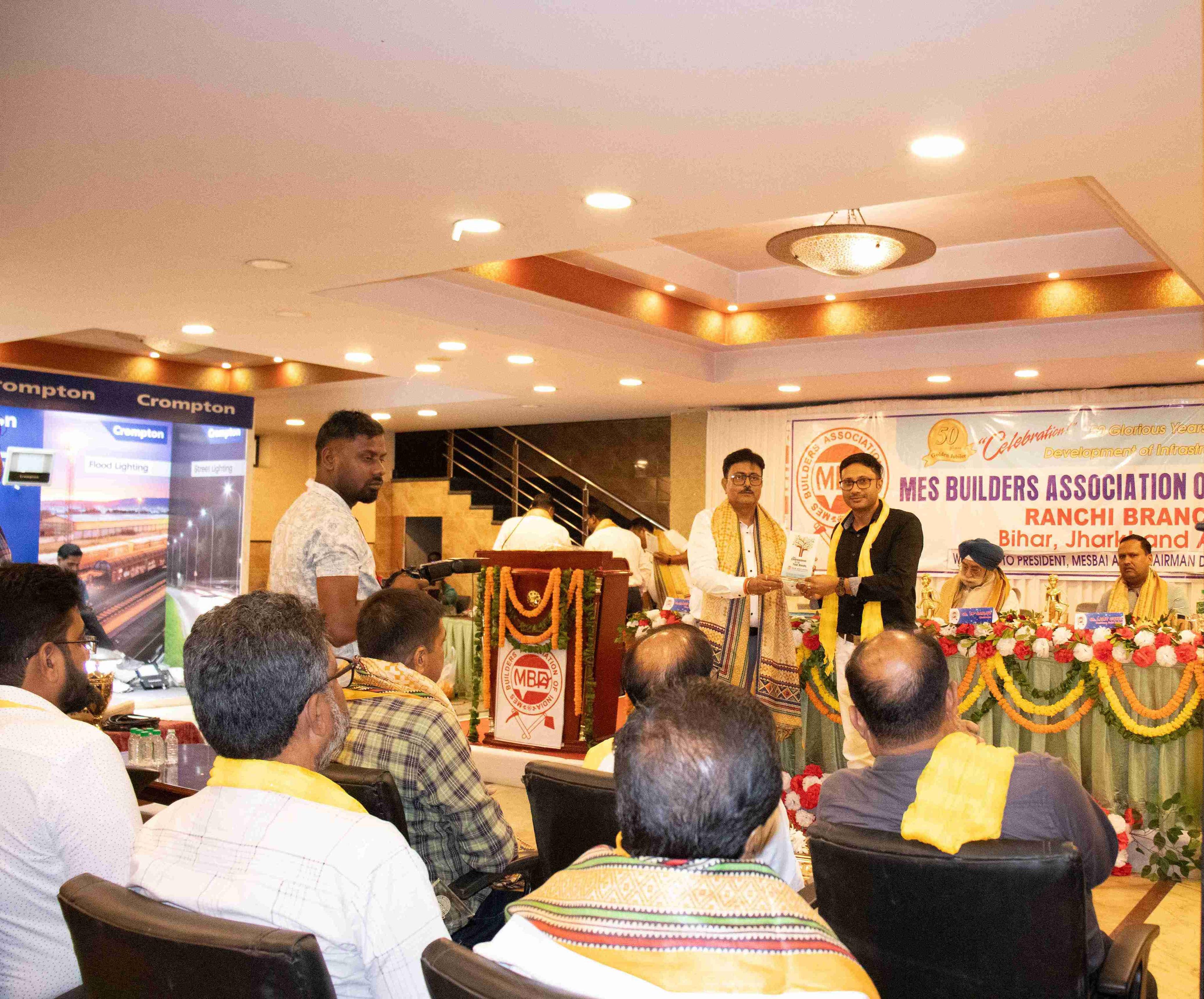 Image of Annual General Meeting and technical seminar organized by The MES Builders Association of India (Regd.)  Bihar & Jharkhand August '24