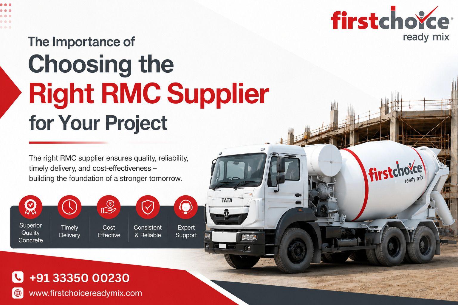 The Importance of Choosing the Right RMC Supplier for Your Project